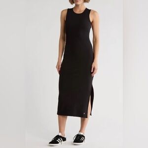 Apana Expedite Sleeveless Rib Midi Dress